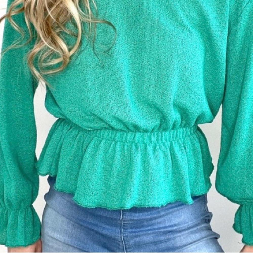 Zara Women’s green/blue Shirt